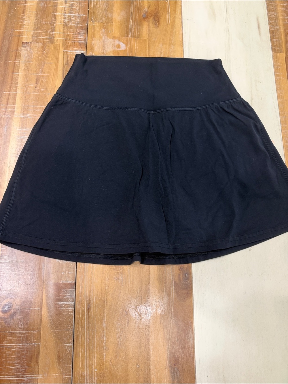 NWOT! lululemon athletica Black Circle Skirt with Wide Waistband